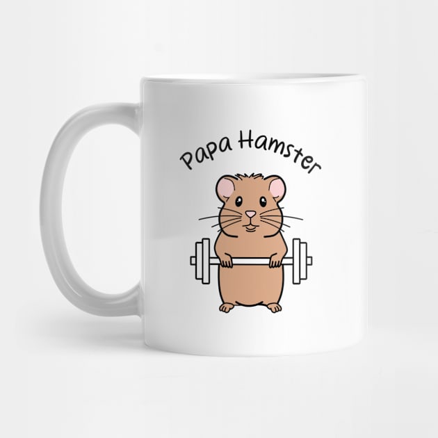 Papa Hamster Pride by Pawsitive2Print